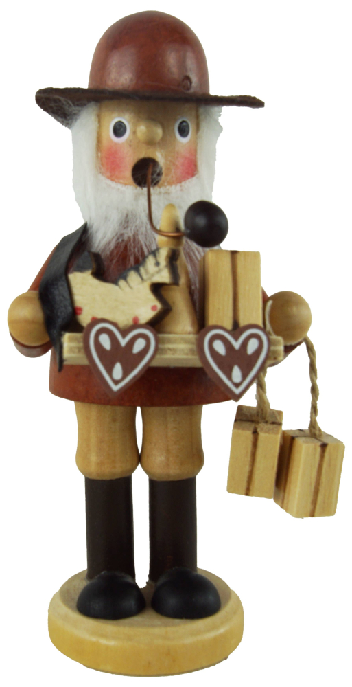 Traditionelles Räuchermännchen mit Bauchladen – Ein Stück Weihnachtszauber für Ihr Zuhause